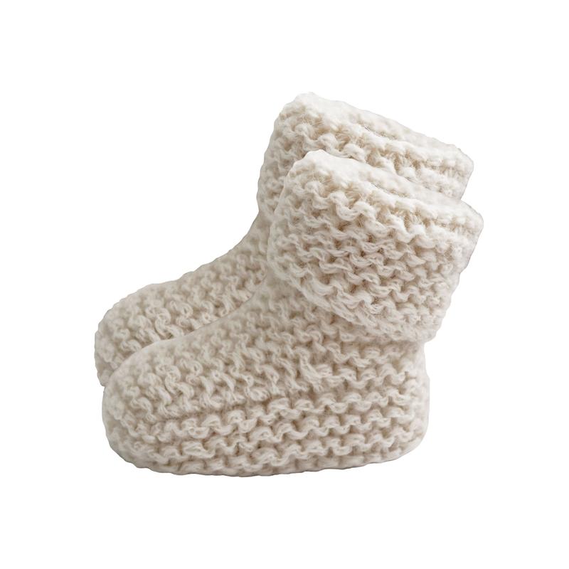 Baby Booties aus Alpaka Wolle von Petit Stellou