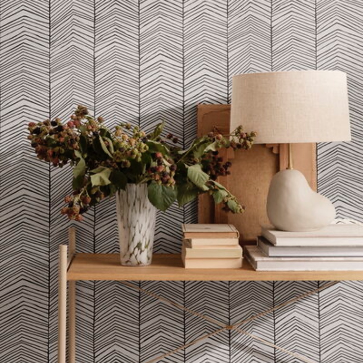 Tapete Herringbone von Ferm Living bei MY SNOWFLAKE