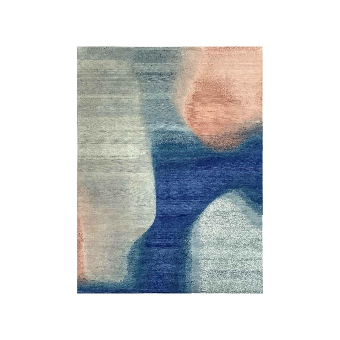 Teppich «Fluid Blue» von Cloak Rugs